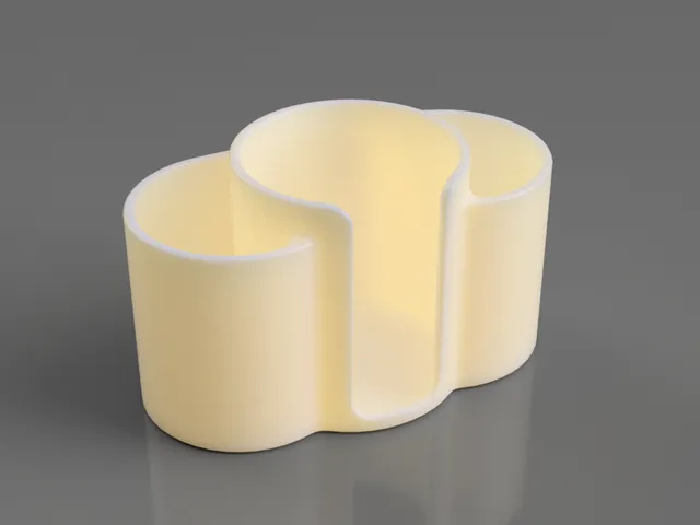 Compact holder for cotton pad and Q-tip