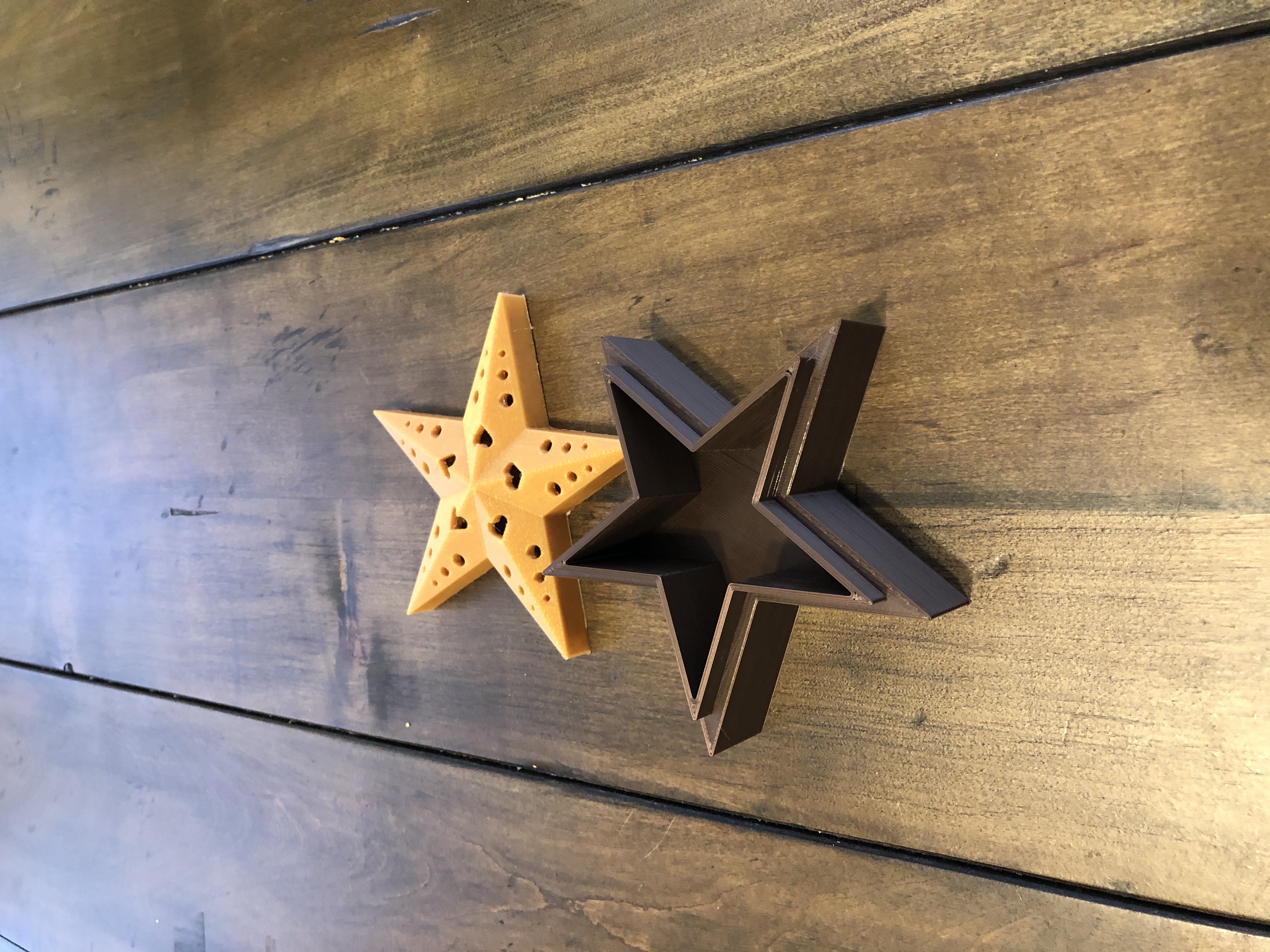 Pierced Star Box