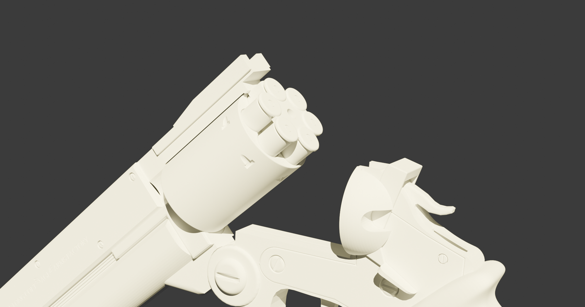 Gun by Ben Freyer | Download free STL model | Printables.com