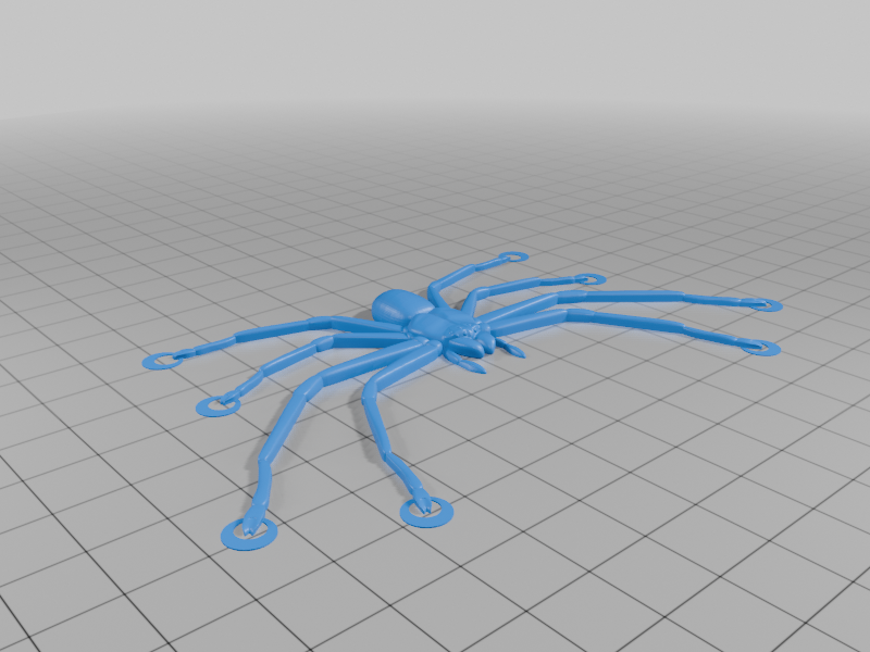 huntsman spider von Ben Freyer | Kostenloses STL-Modell herunterladen ...