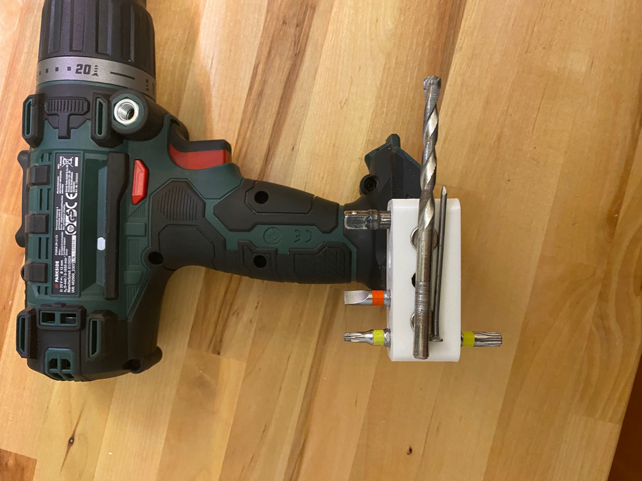 Magnetic Bit Holder for Parkside PSBSA Cordless Drill