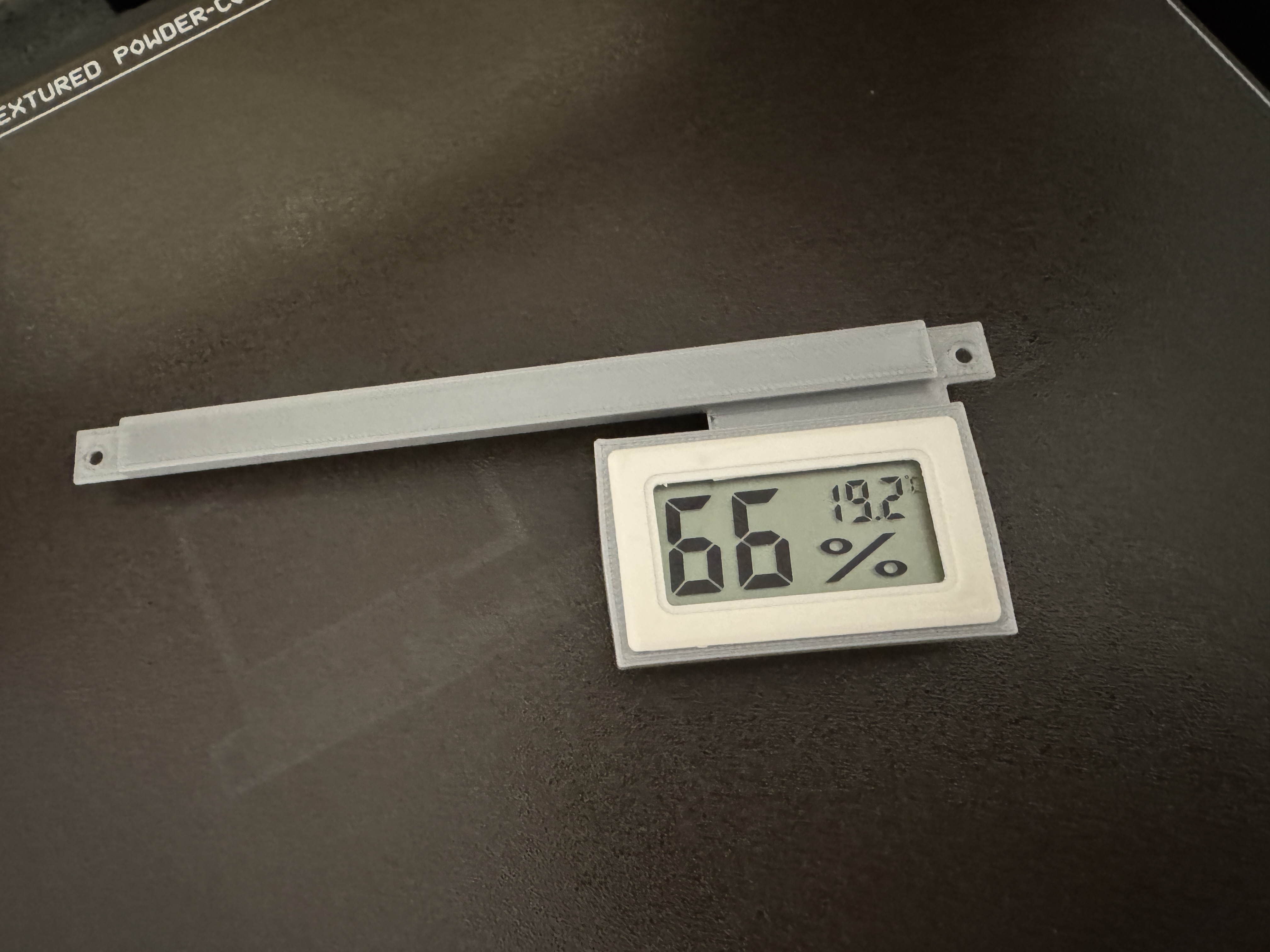 Sunlu S4 rectangular hygrometer mount — miniatura 2