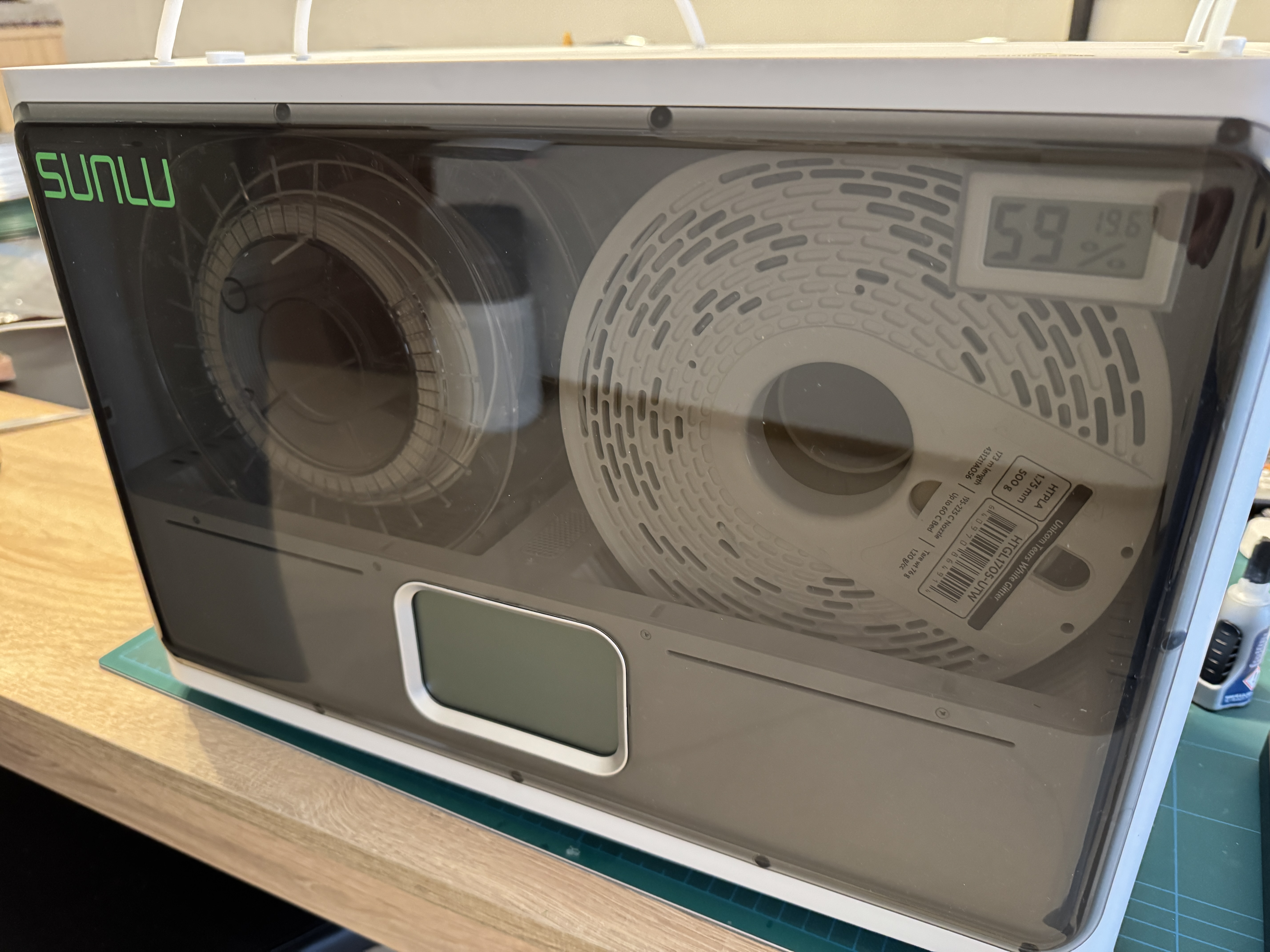 Sunlu S4 rectangular hygrometer mount