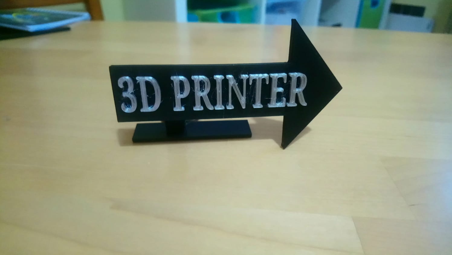 Miniatura 4 do modelo 3D 3D Printer Sign