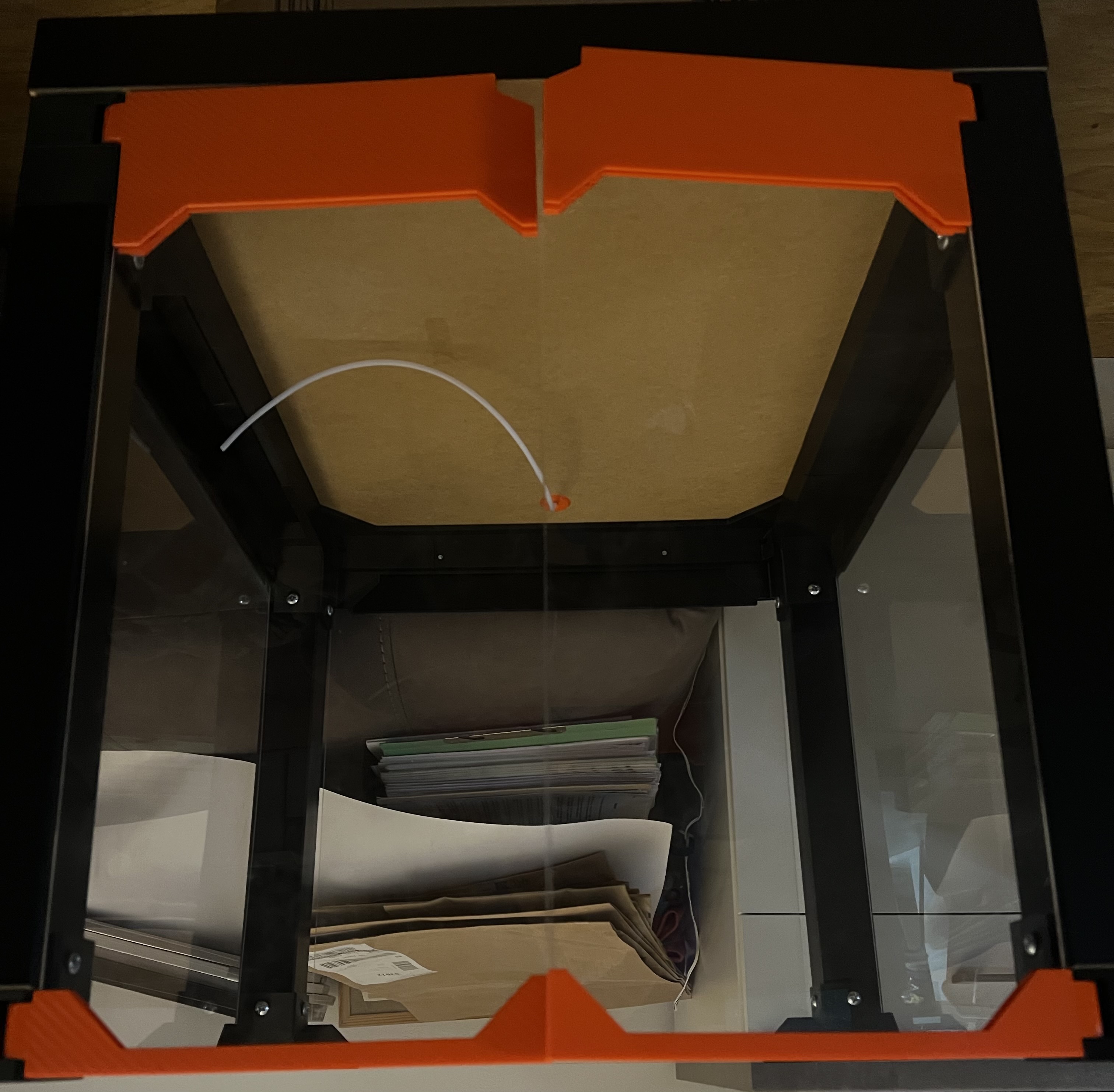 Long Lockable MMU2S Enclosure Hinges & Knobs — thumbnail 2