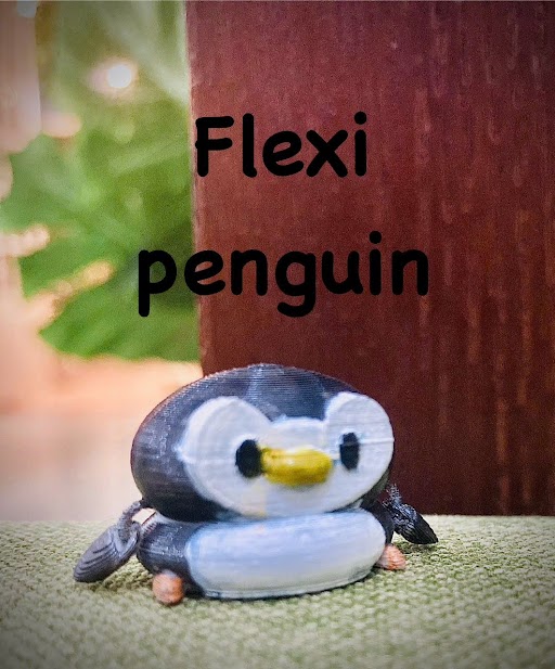 flexi penguin based on my profile picture