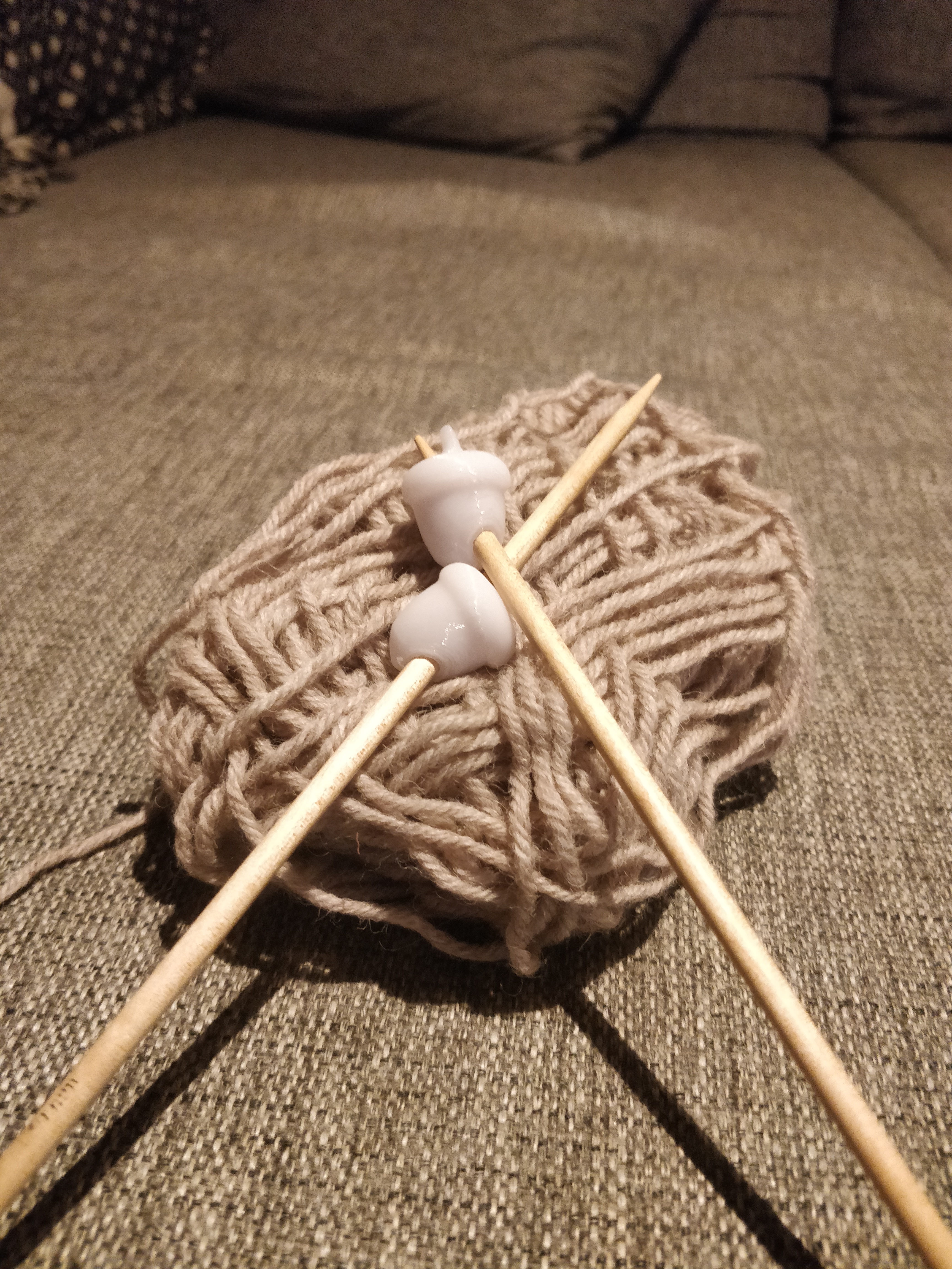 Acorn Knit Cap