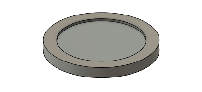 1 euro trolly coin - official measurements