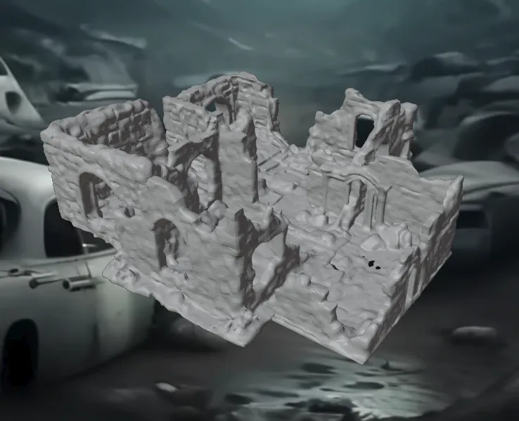 RUINS MODEL (supports needed) by amik | Download free STL model ...