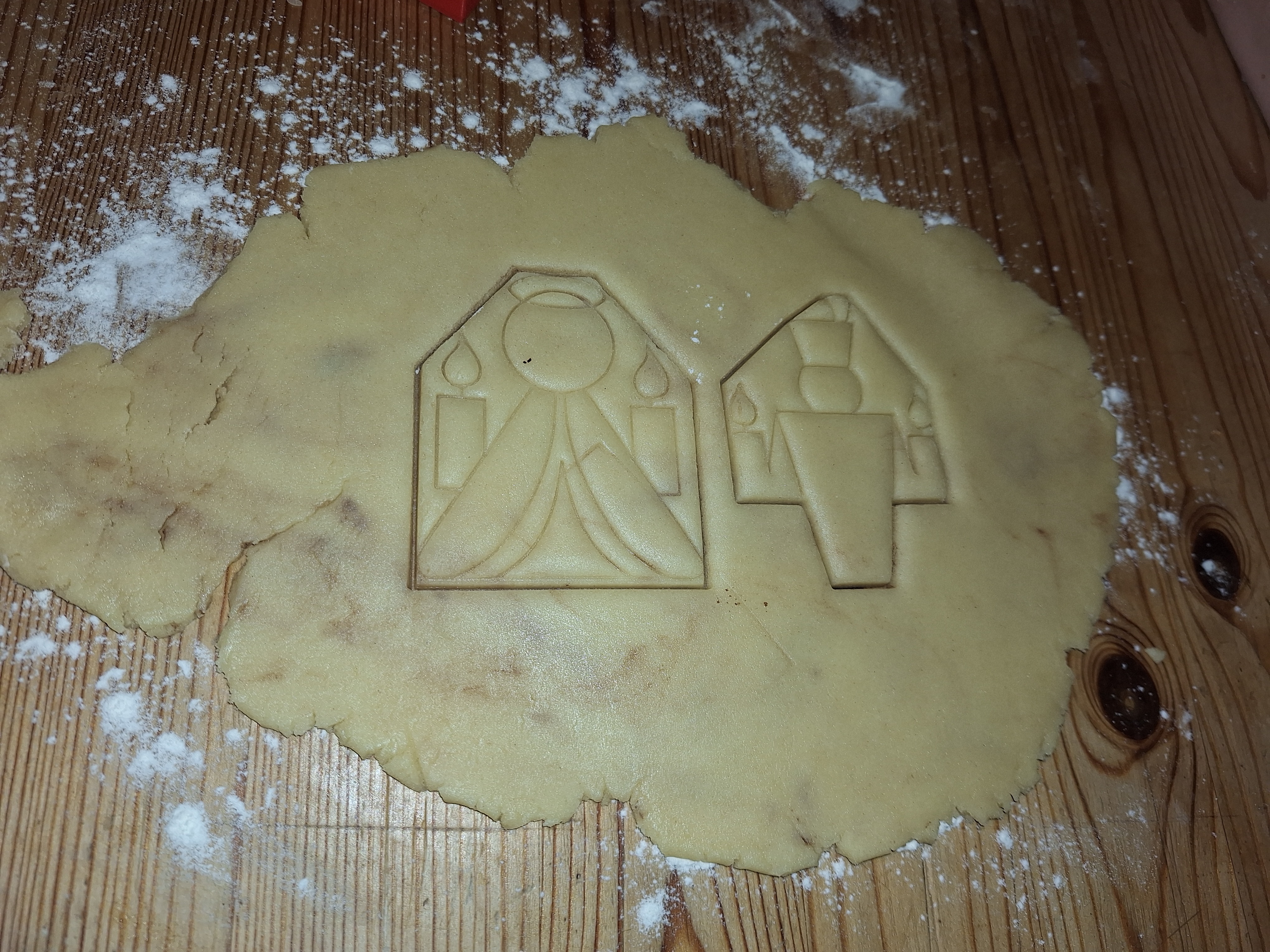 angel and miner Cookie Cutter / Bergmann und Engel Keksausstecher