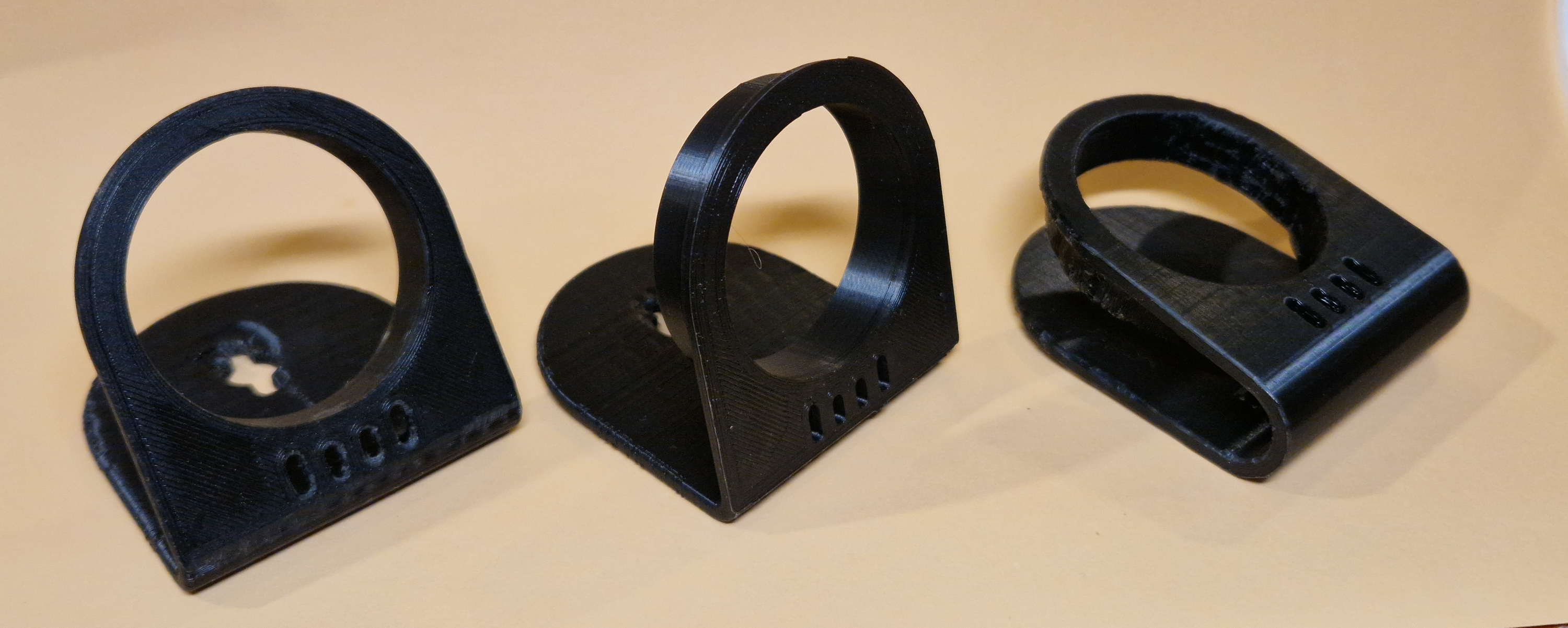 Miniatura 2 do modelo 3D Humidity Temperature sensor desktop stands