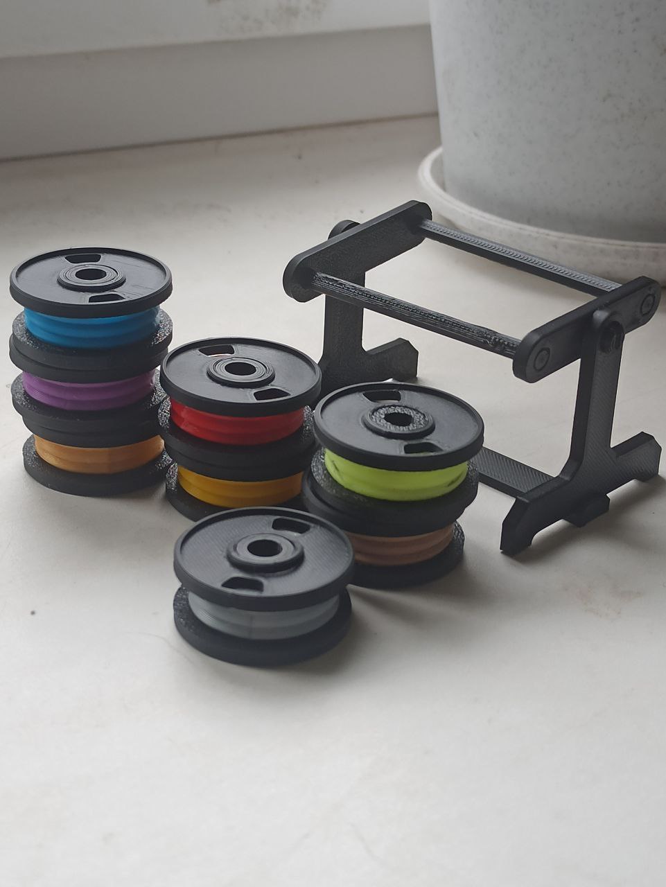 Rotation stands for spools. Remix — thumbnail 2