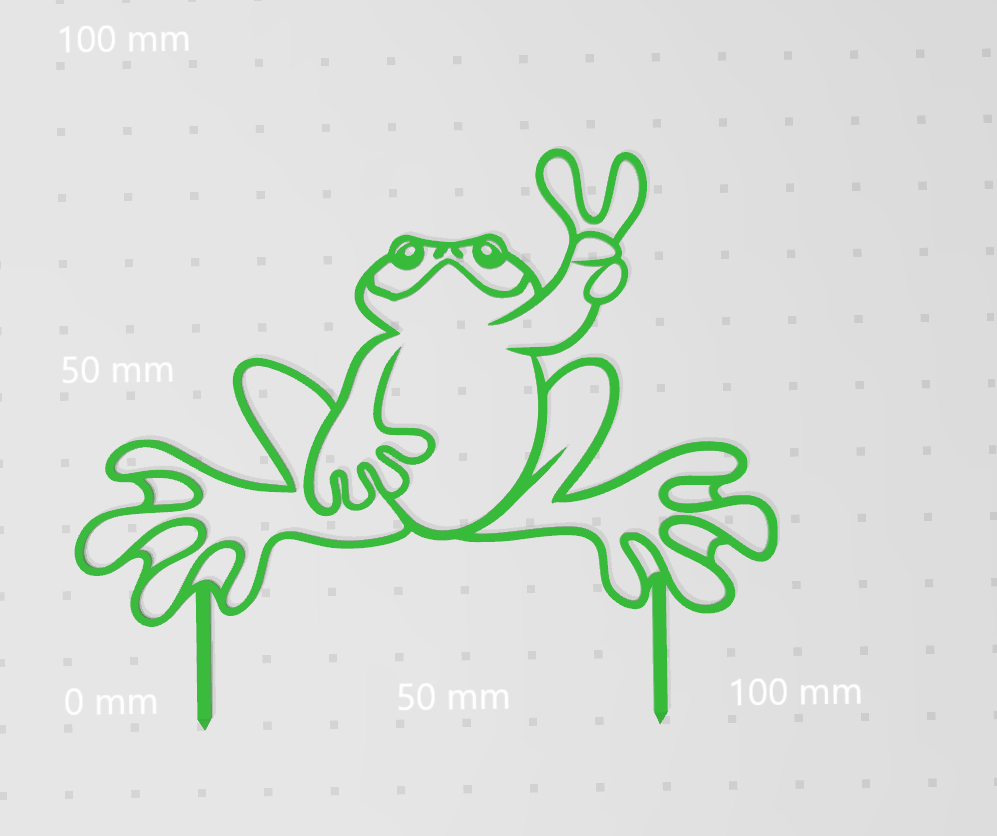 Frog Cake Topper