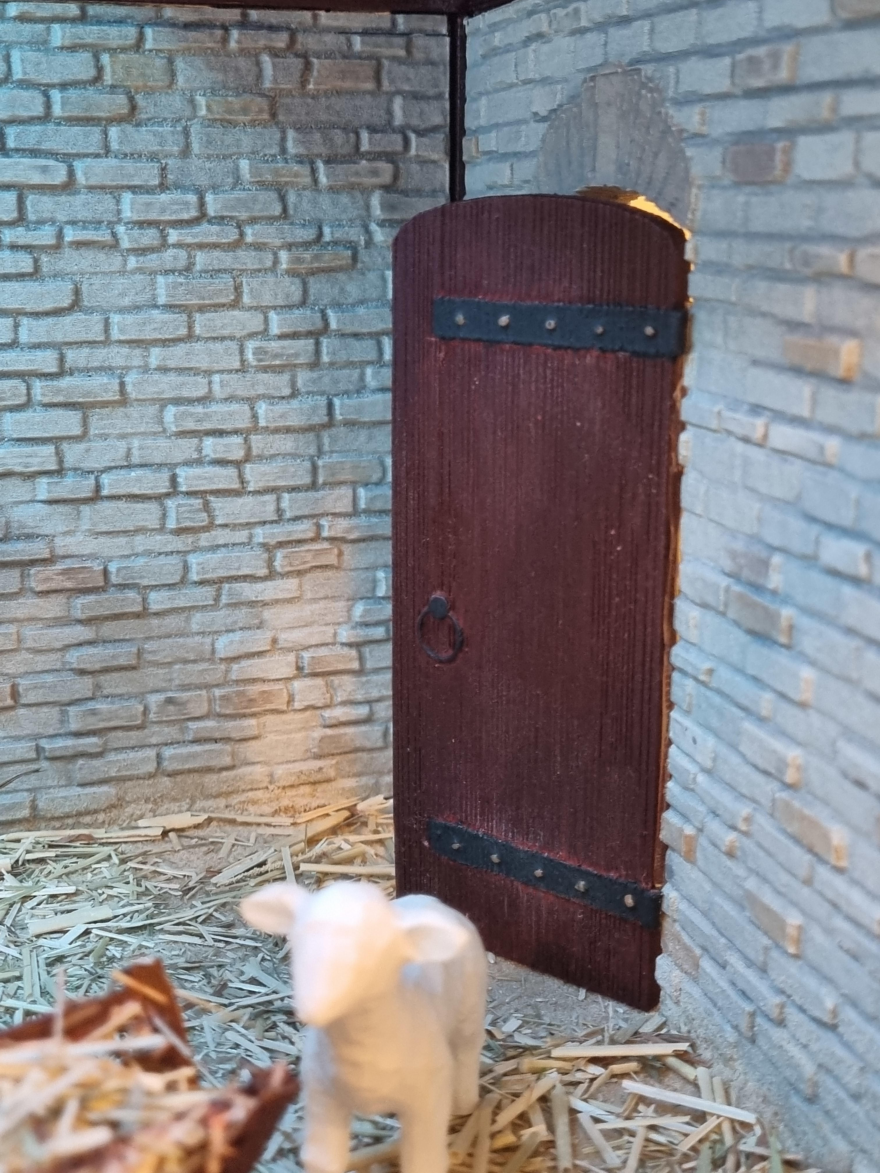 Deluxe Nativity Stable / Creche — miniatura 4