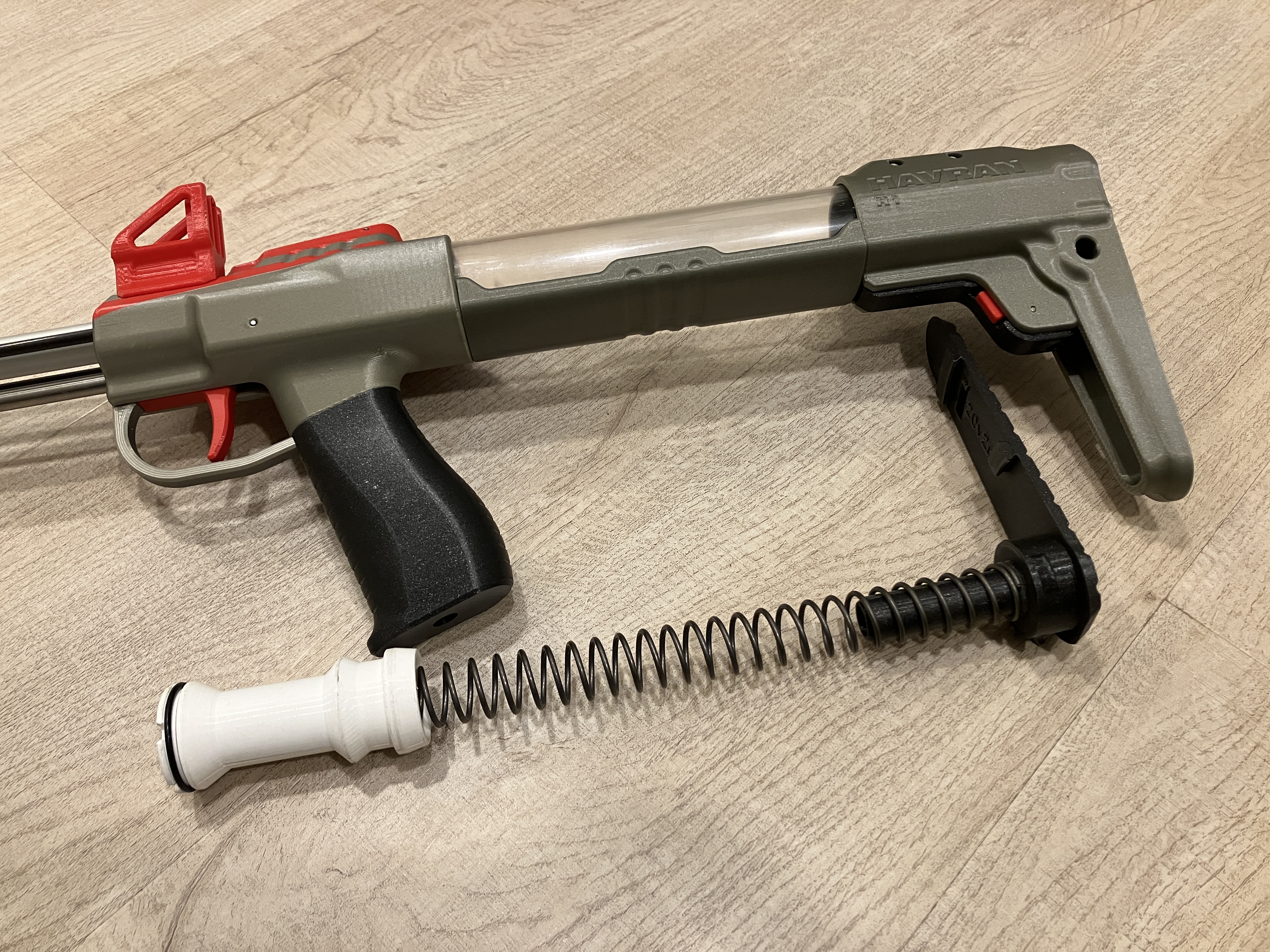 K26 spring parts for HAVRAN foam dart blaster