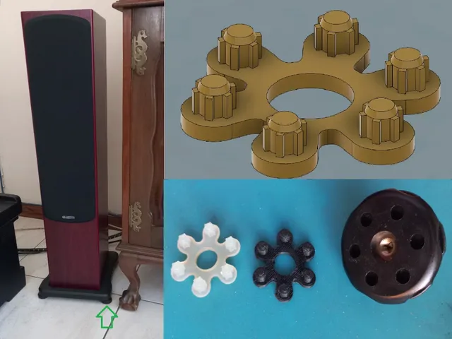 Monitor Audio Speaker soft silicone feet replacement
