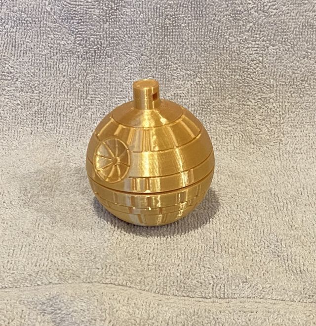 Death Star Christmas Ornament