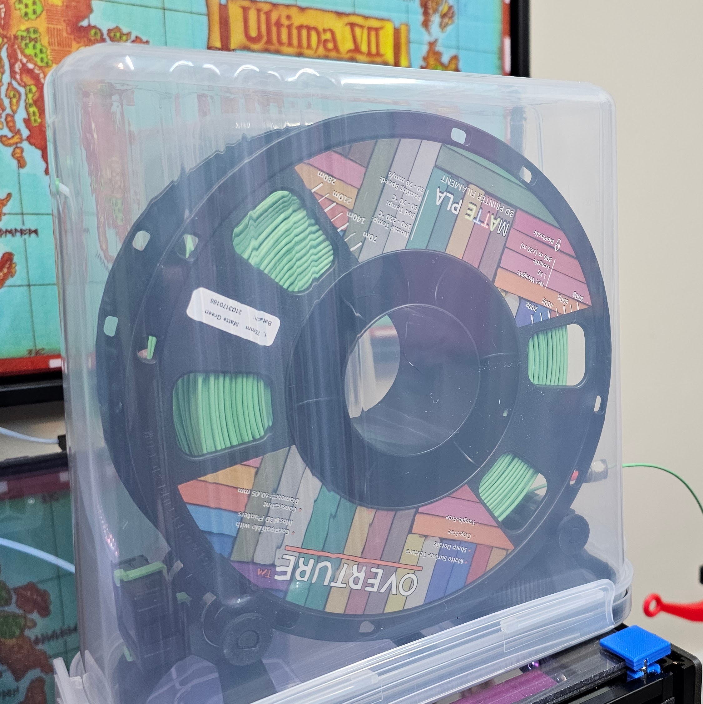 Better Rolling Cereal Dry Box Filament Base