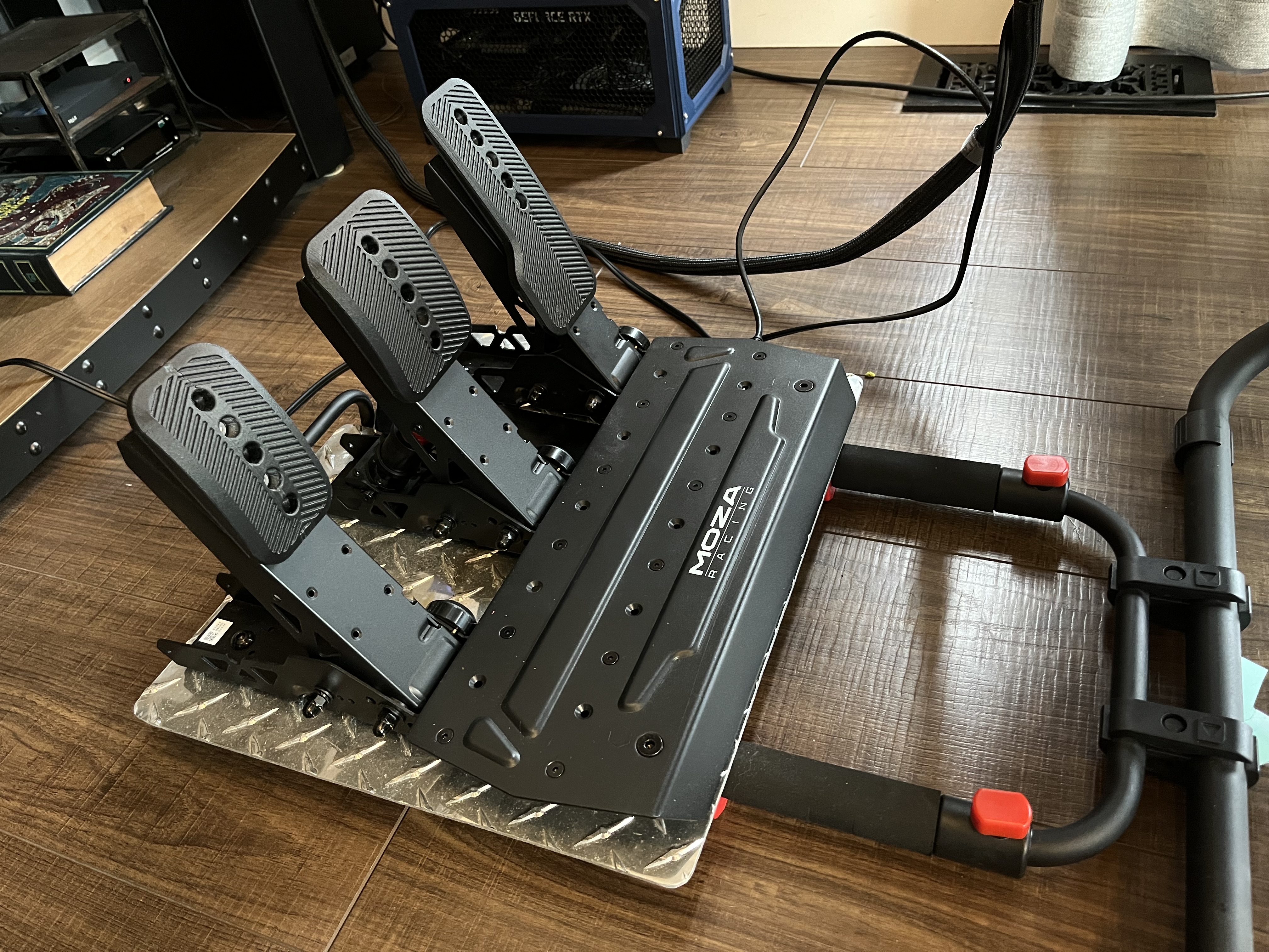Moza SRP Pedals and Spacers