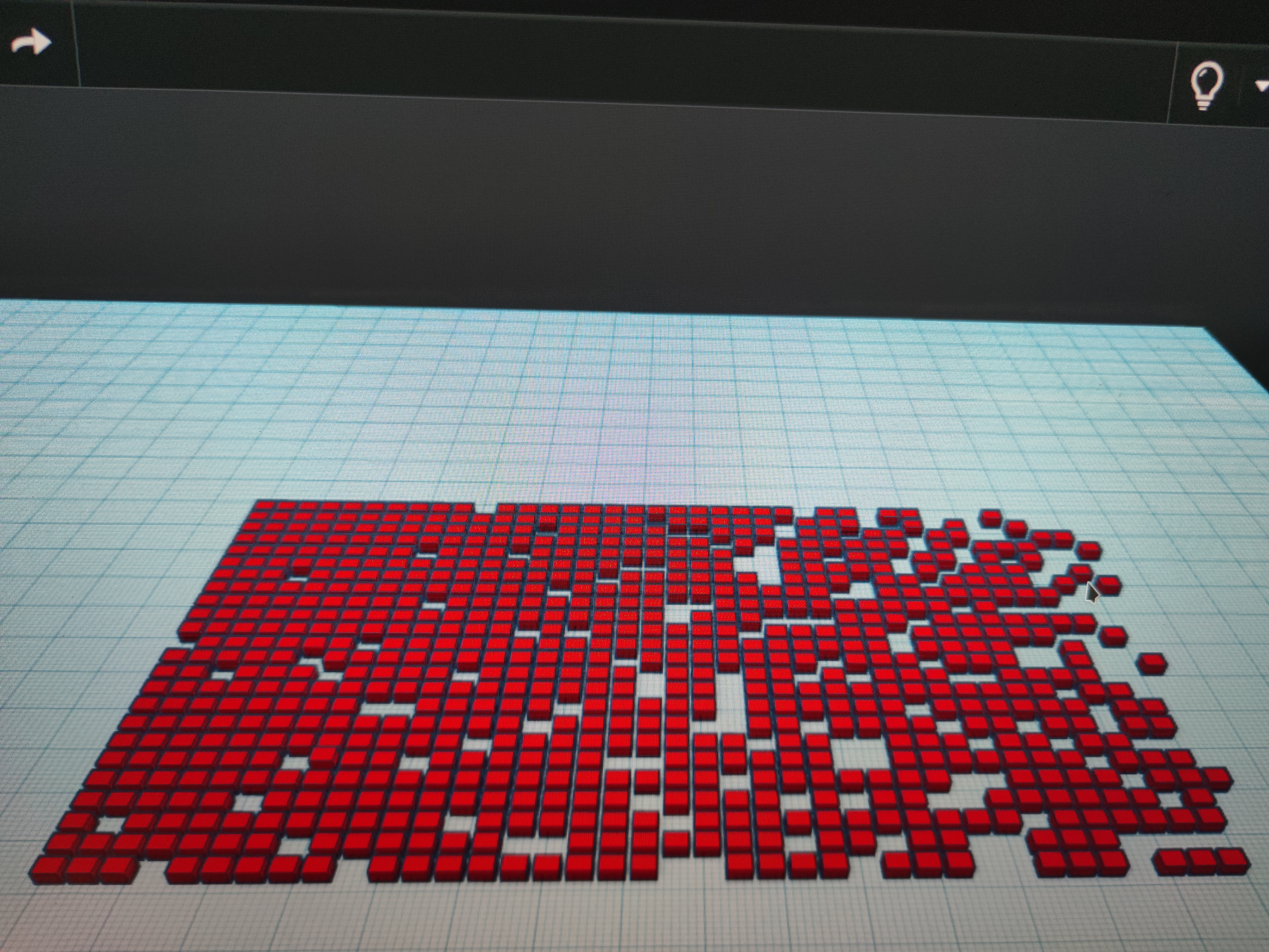 fade pattern square