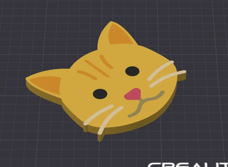 Cat Coaster by teaper | Download free STL model | Printables.com