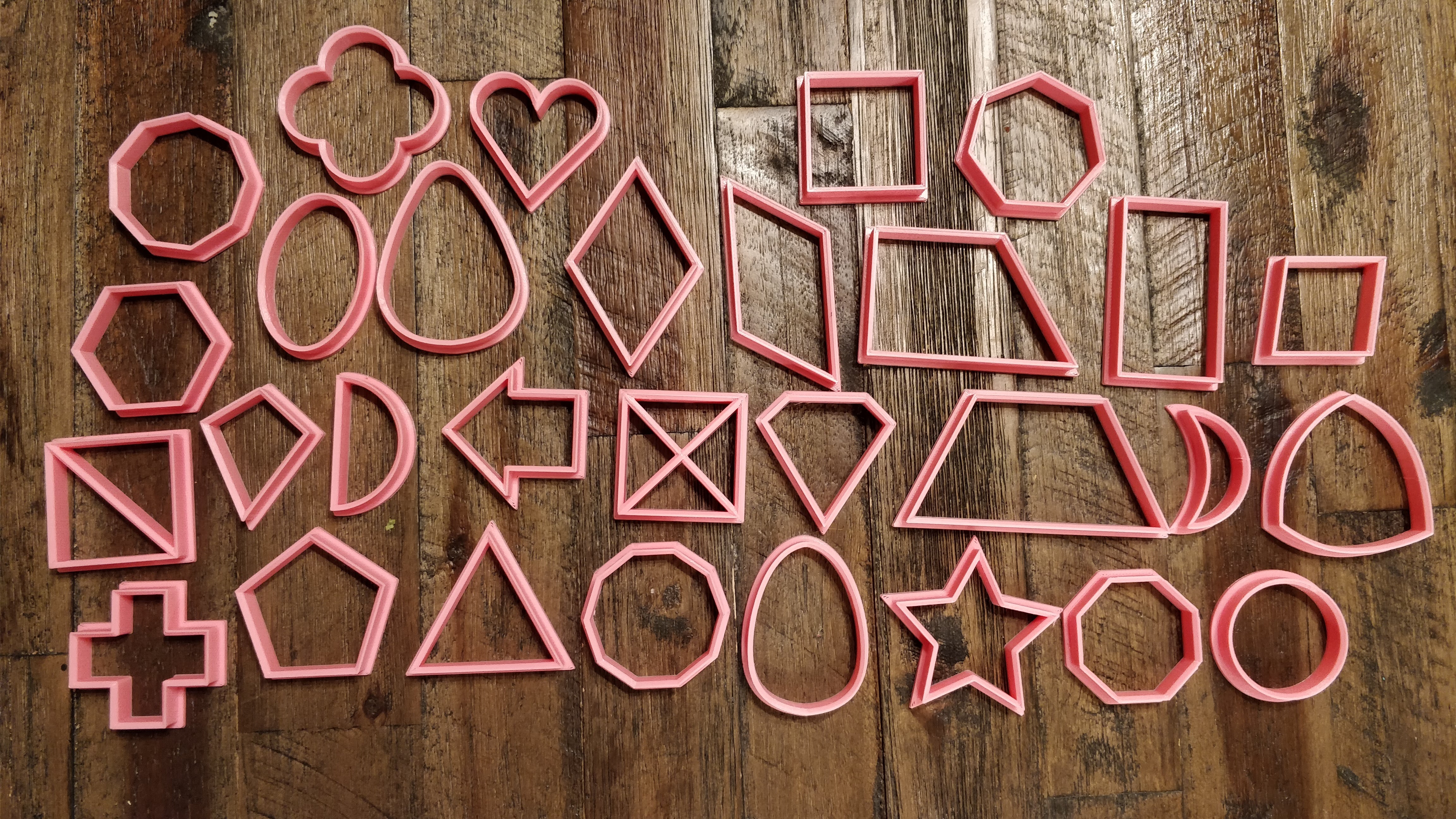 Play-Doh/Montessori Shapes/Cookie Cutters