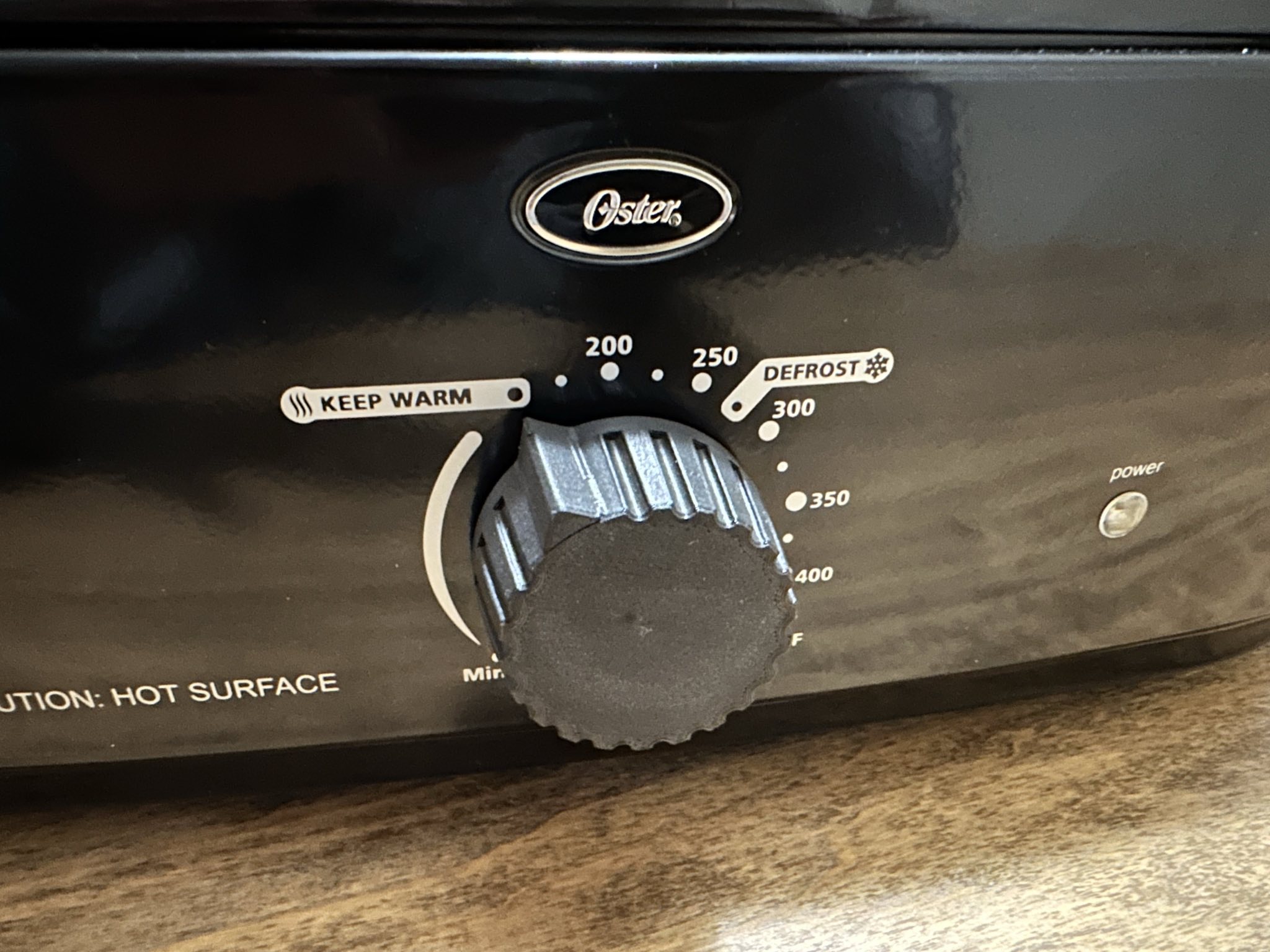 Oster Roaster Oven Temperature Control Knob