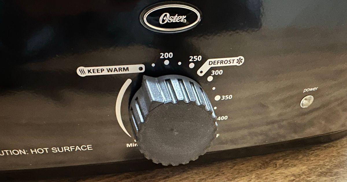 Oster Roaster Oven Temperature Control Knob by jrjagg48