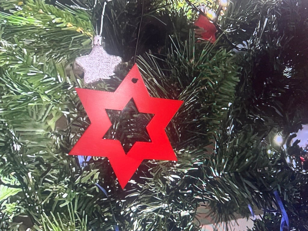 christmas tree decoration - star