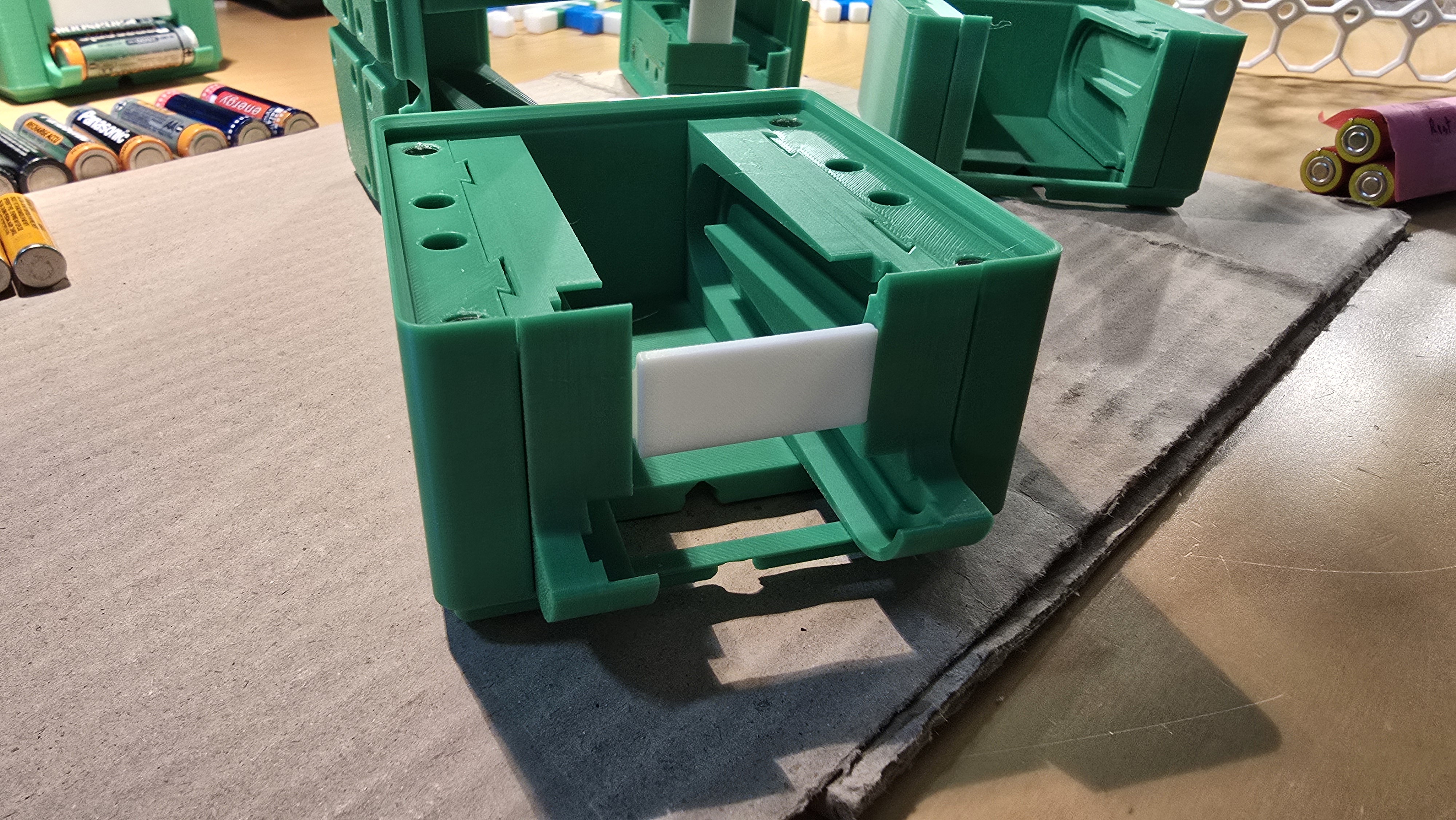 Fixed AAA Labe Holder for Battery Dispender