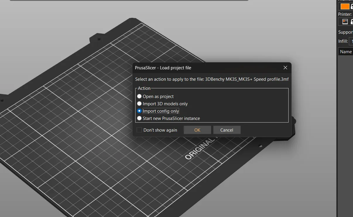 Prusa MK3S MK3S+ Speed profile + Best Supports settings Combo by