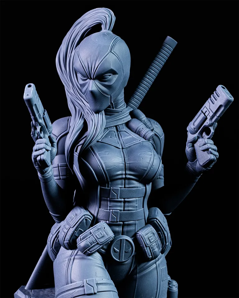 アメコミ LADY DEADPOOL LIMITED EDITION IN STOCK New Hot Toys 1/6 MMS747 Lady Deadpool From Deadpool