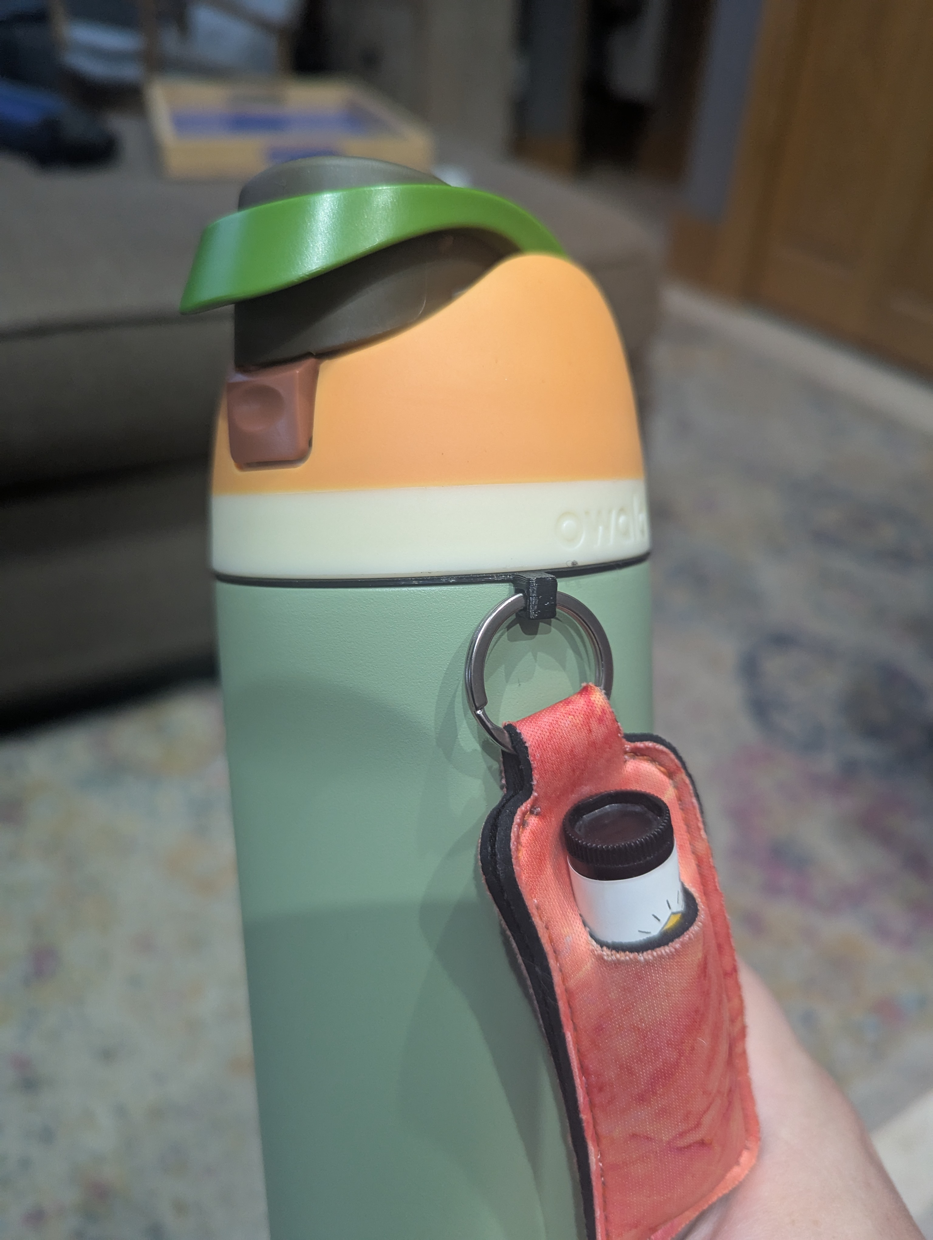 Owala Chapstick/keyring attachment