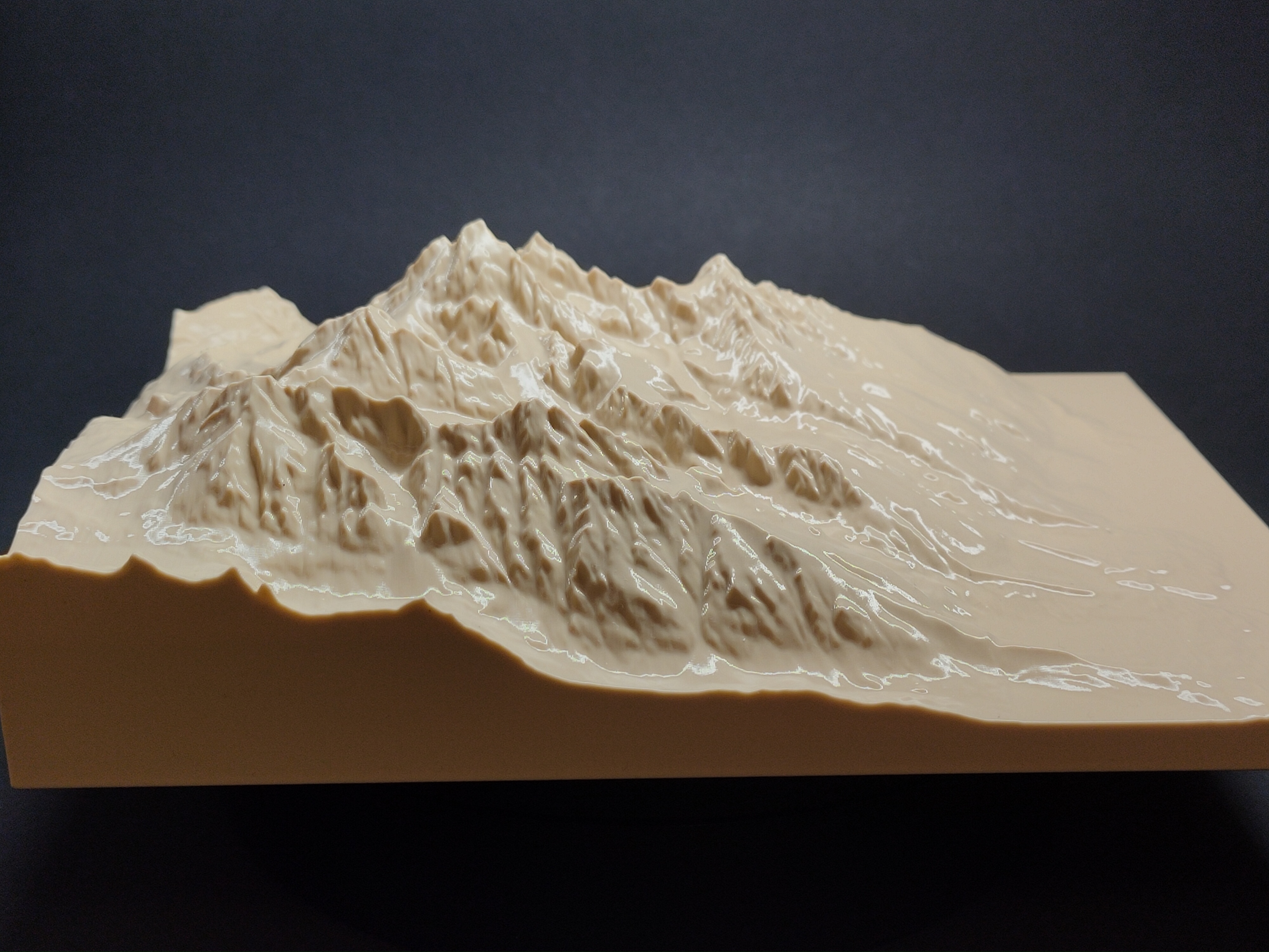 Grand Teton terrain model