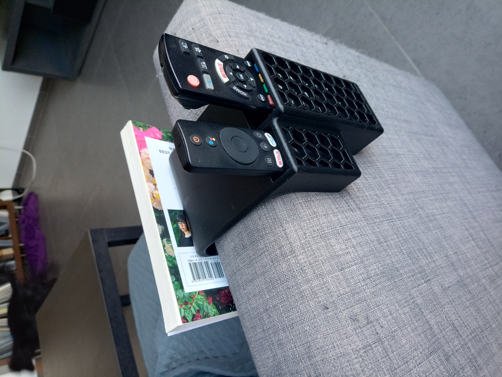 Remotes & Book Holder for Sofa - Ikea Friheten