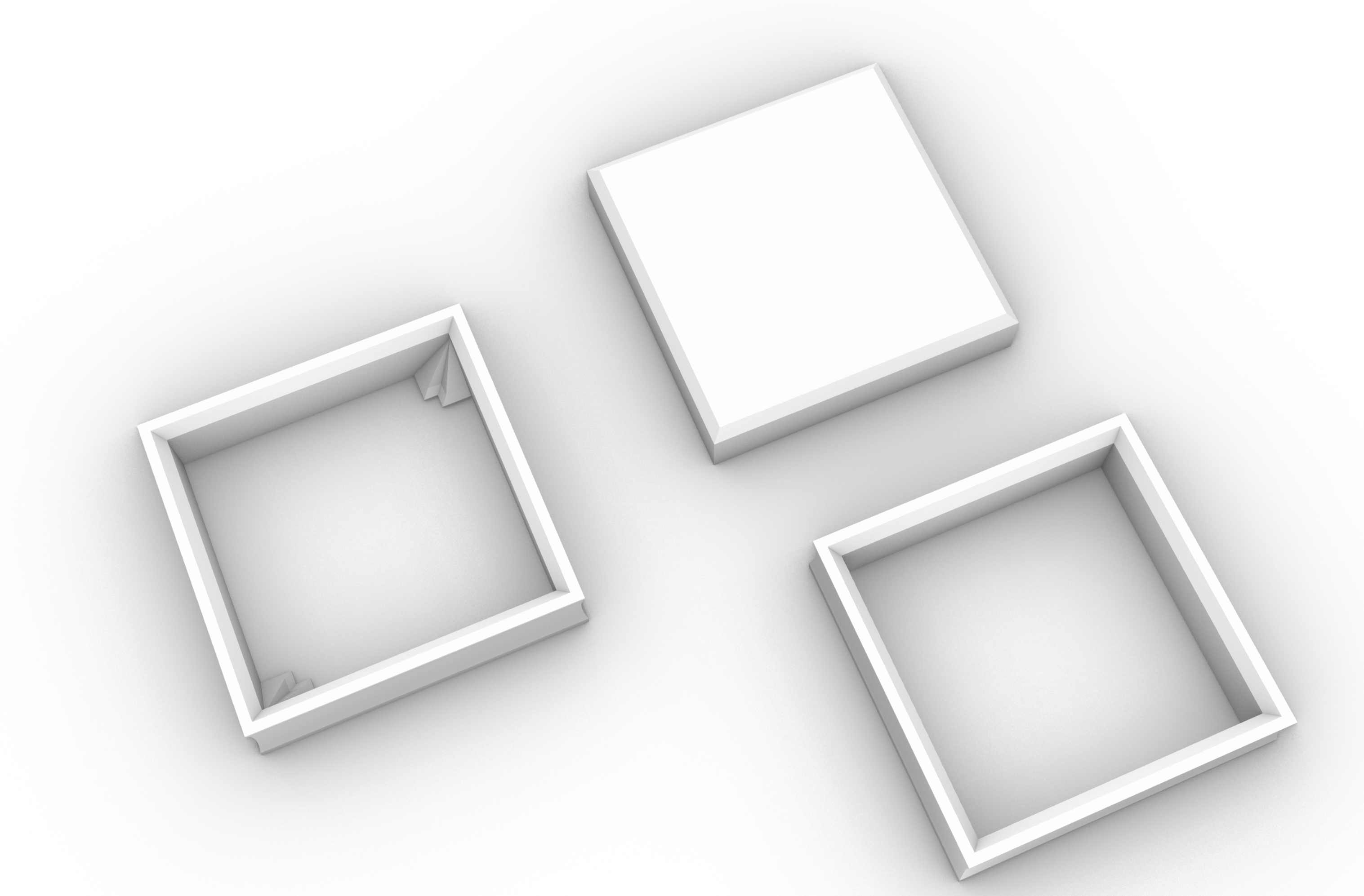 Quilt cutting guides for making 2.5 inch fabric squares