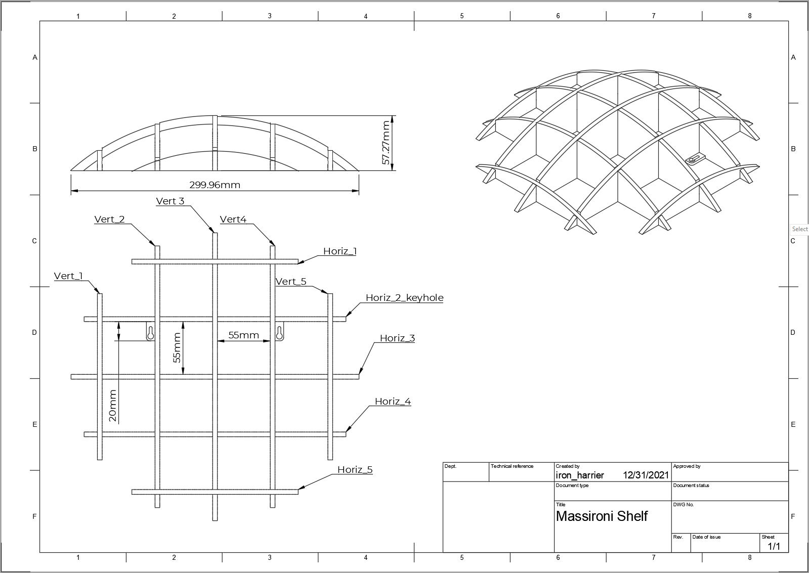 Massironi Shelf by iron_harrier | Download free STL model | Printables.com