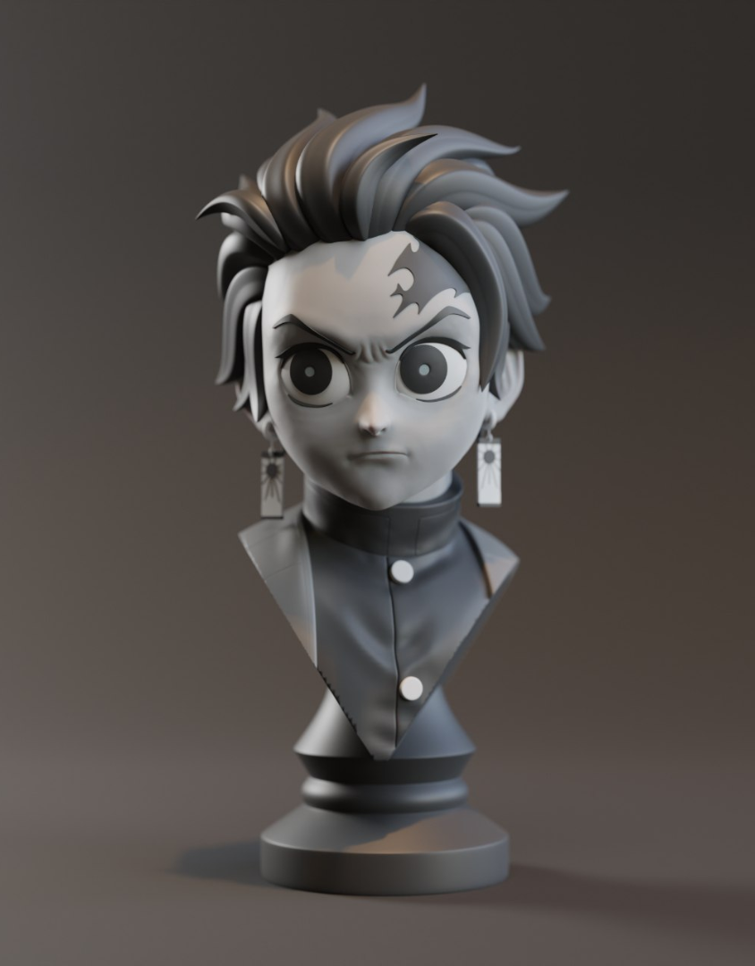 Tanjiro Kamado 3D-Büste