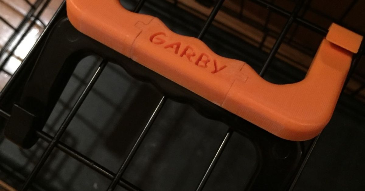 Pet Crate Handle for Cat/Dog Crates by Braiden Download free STL