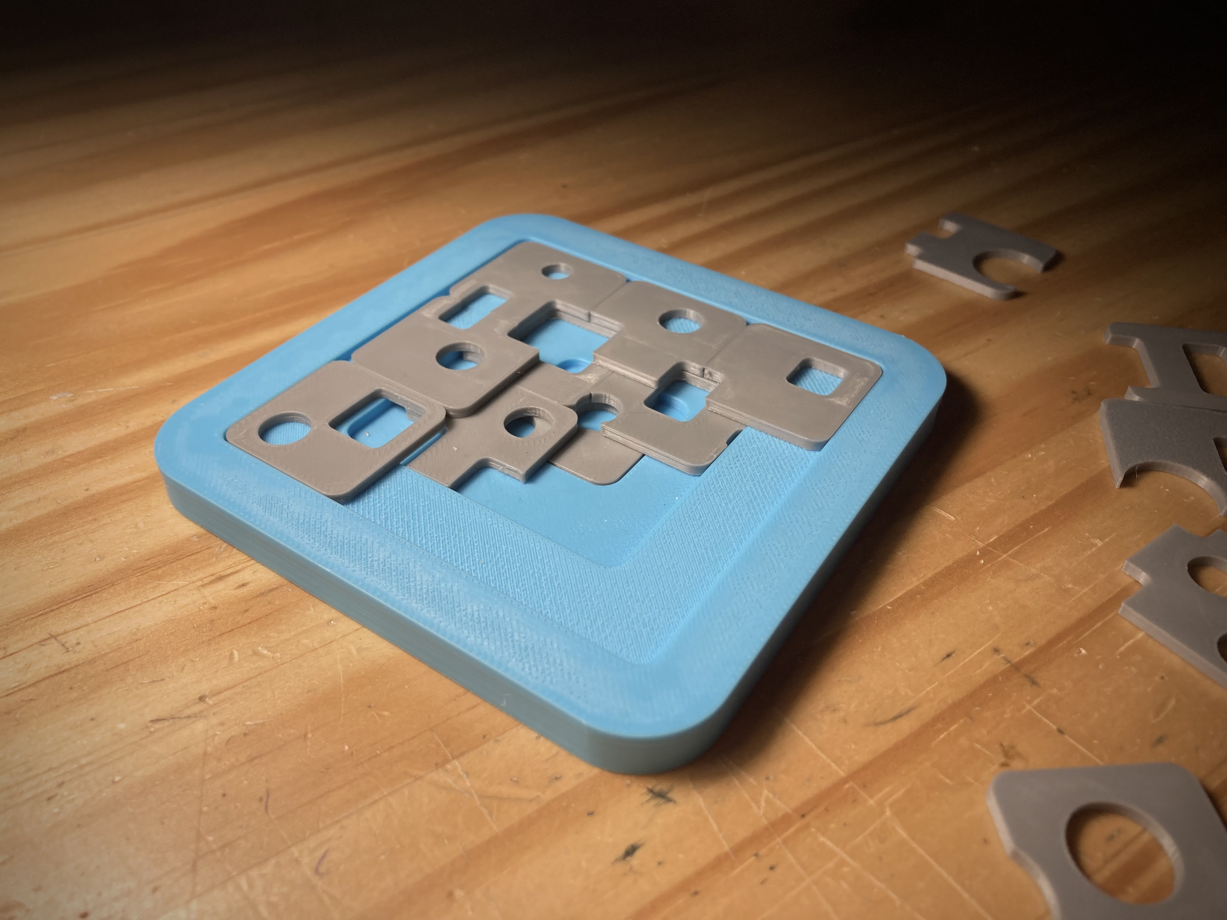 A multi-layer puzzle