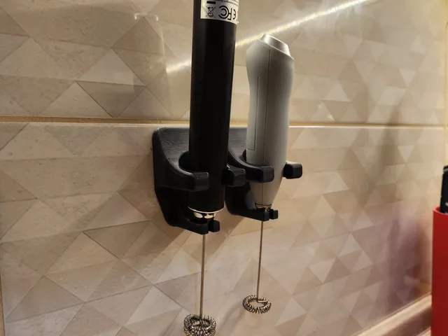 Universal-ish Milk Frother Holder