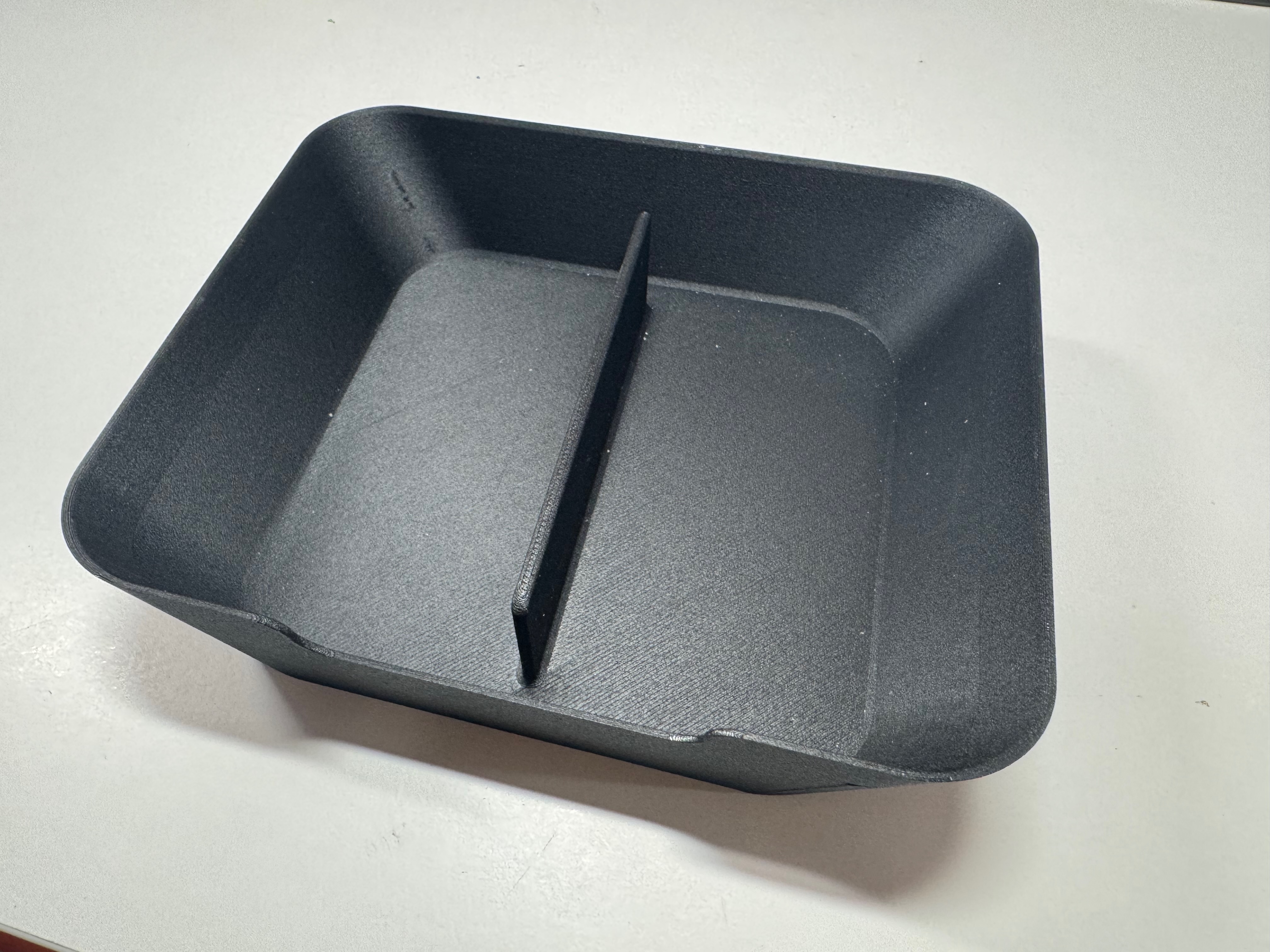 Mini Countryman U25 center console storage insert
