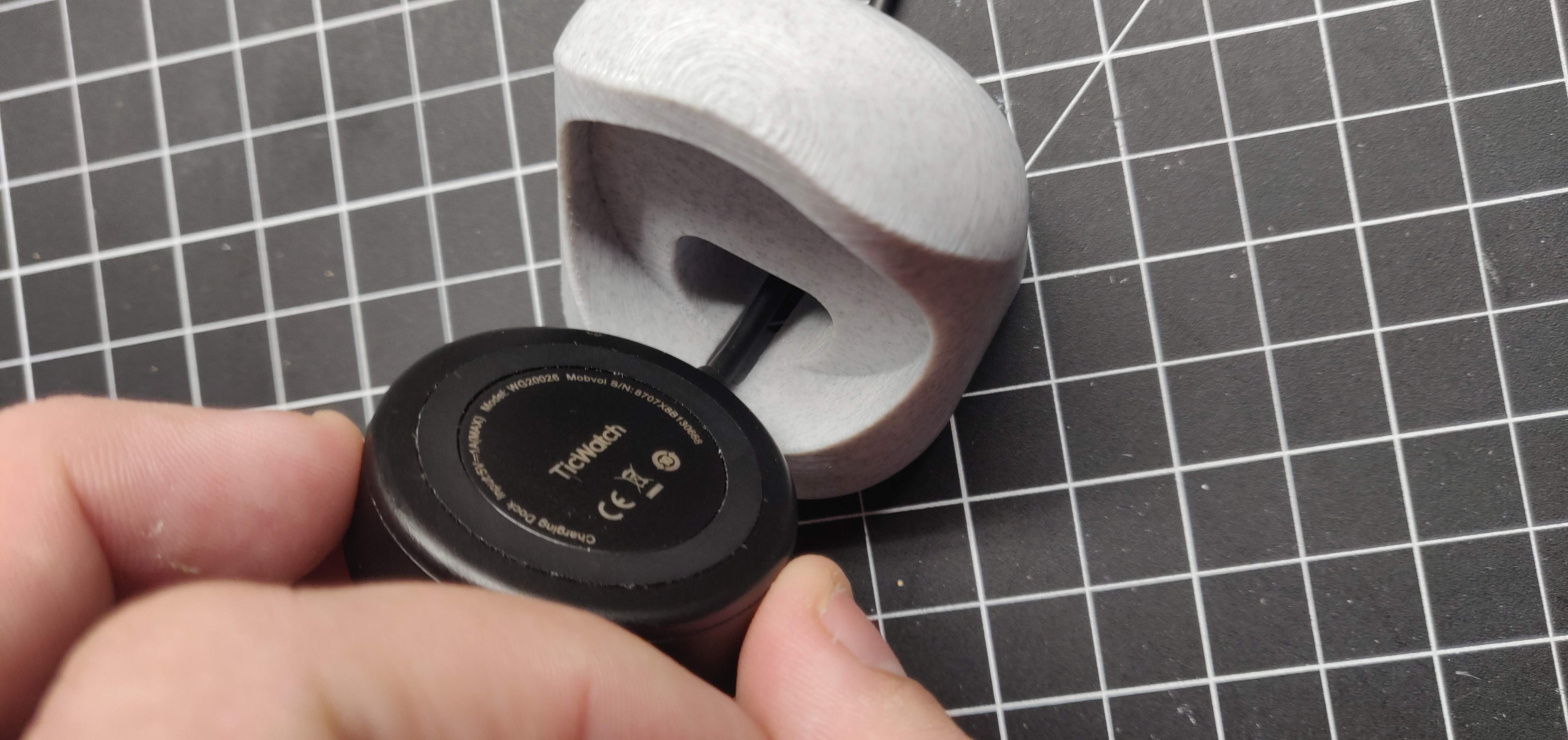 TicWatch C2 Charging Stand by RT3D Download free STL model Printables