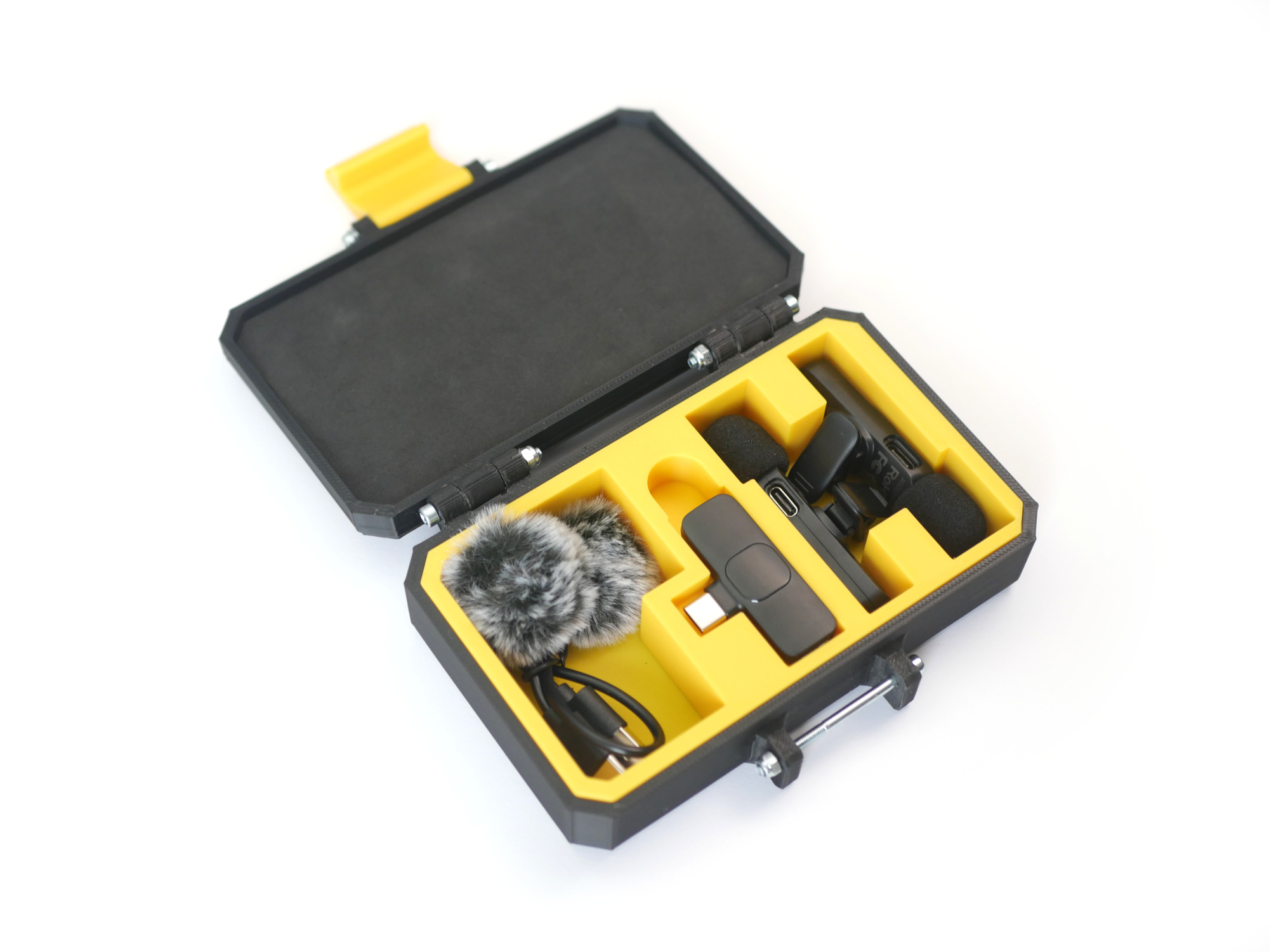 Cheap lavalier microphone case