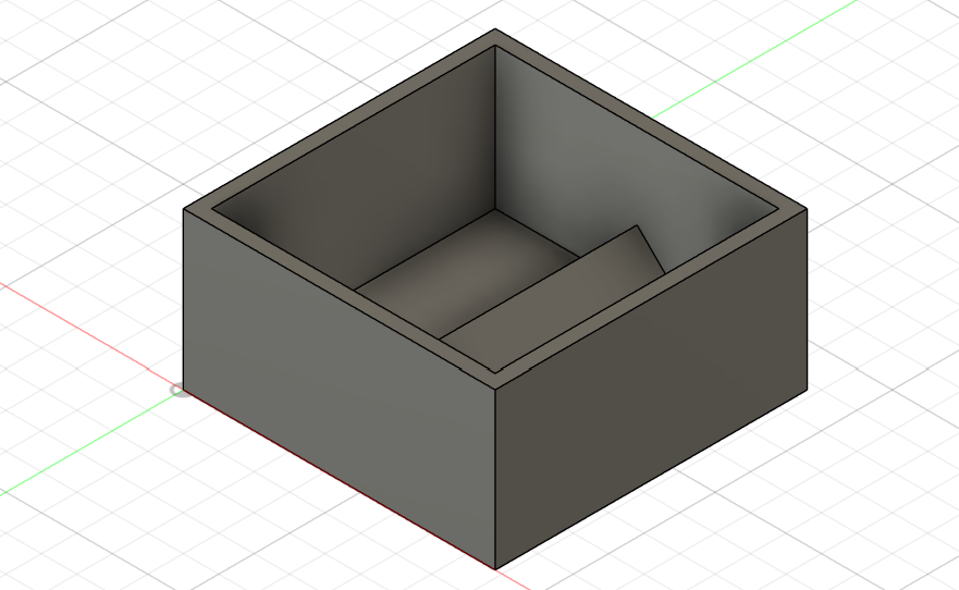 Laptop support box.