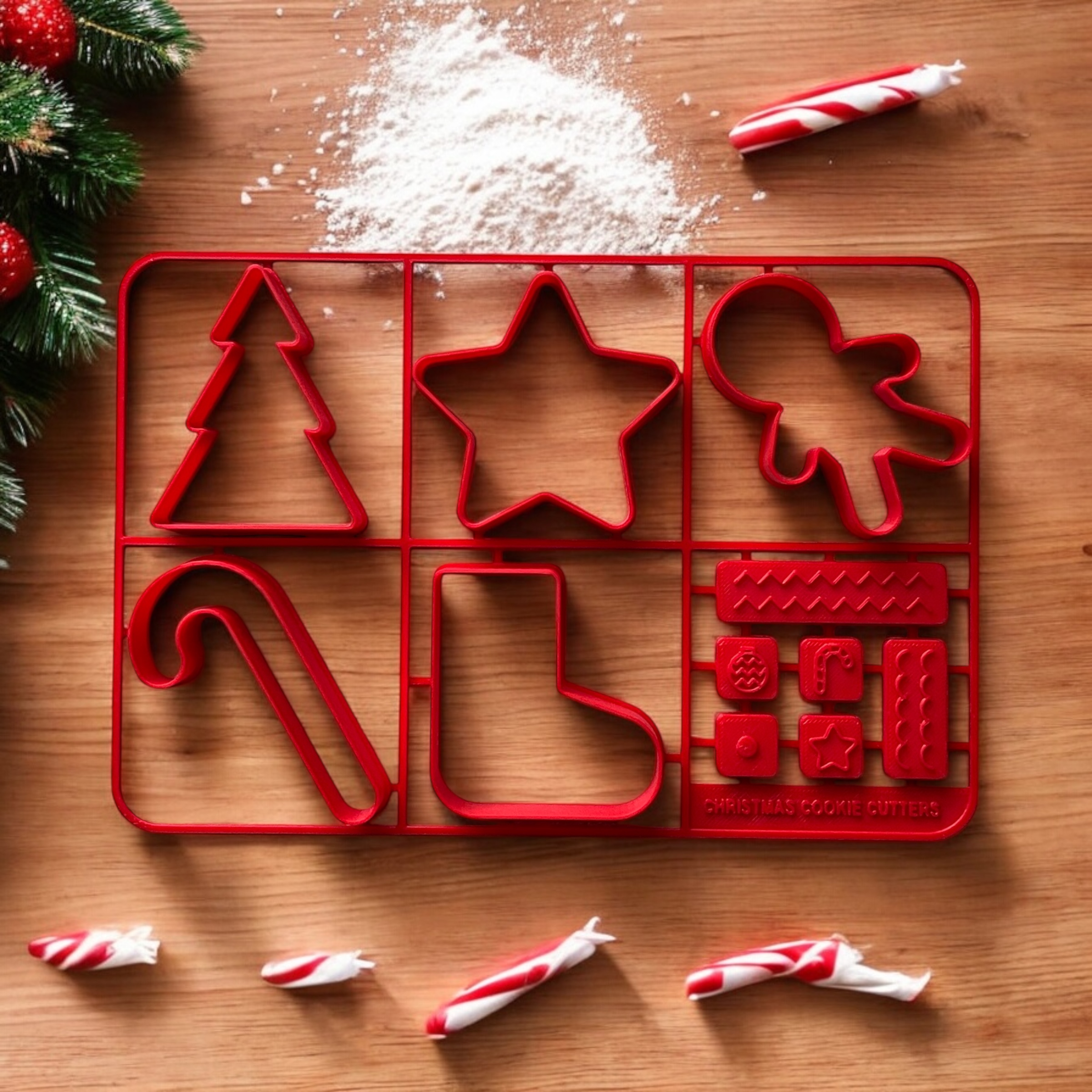 Christmas Cookie Cutter Kit Card