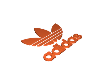 Logo adidas 3d outlet png