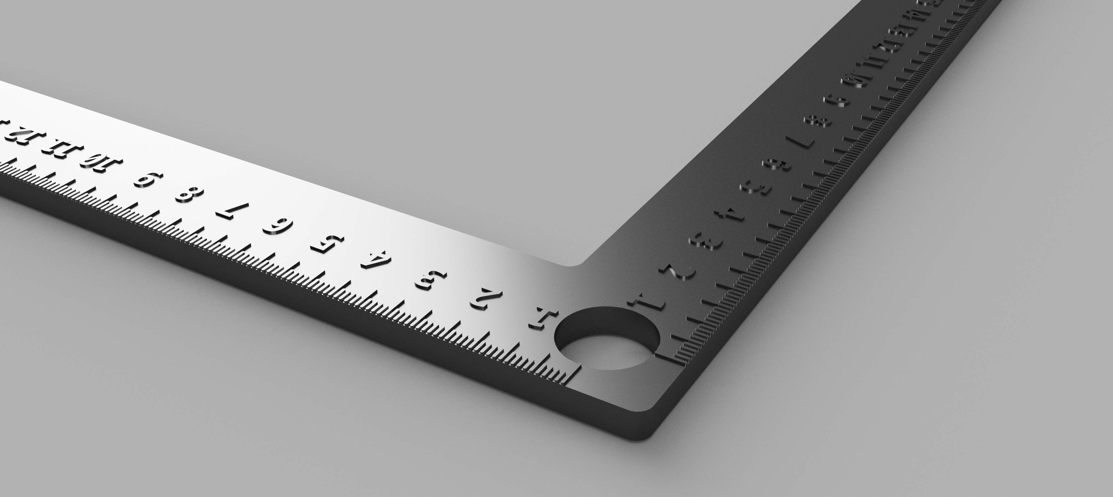 Miniatura 6 do modelo 3D Angle ruler drill guide