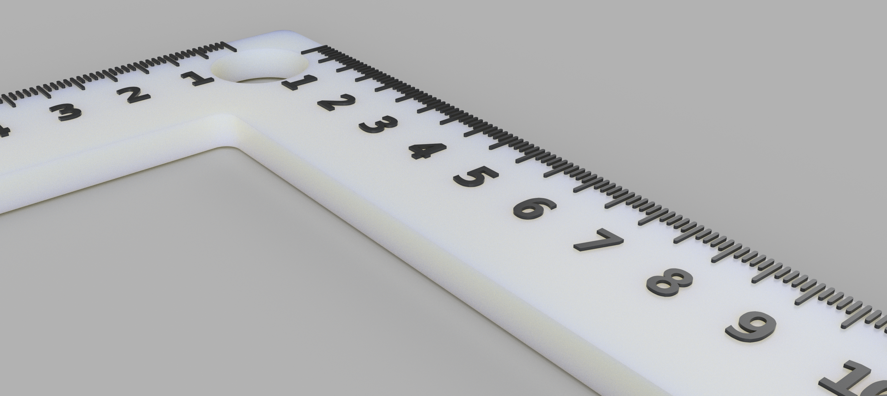 Miniatura 2 do modelo 3D Angle ruler drill guide