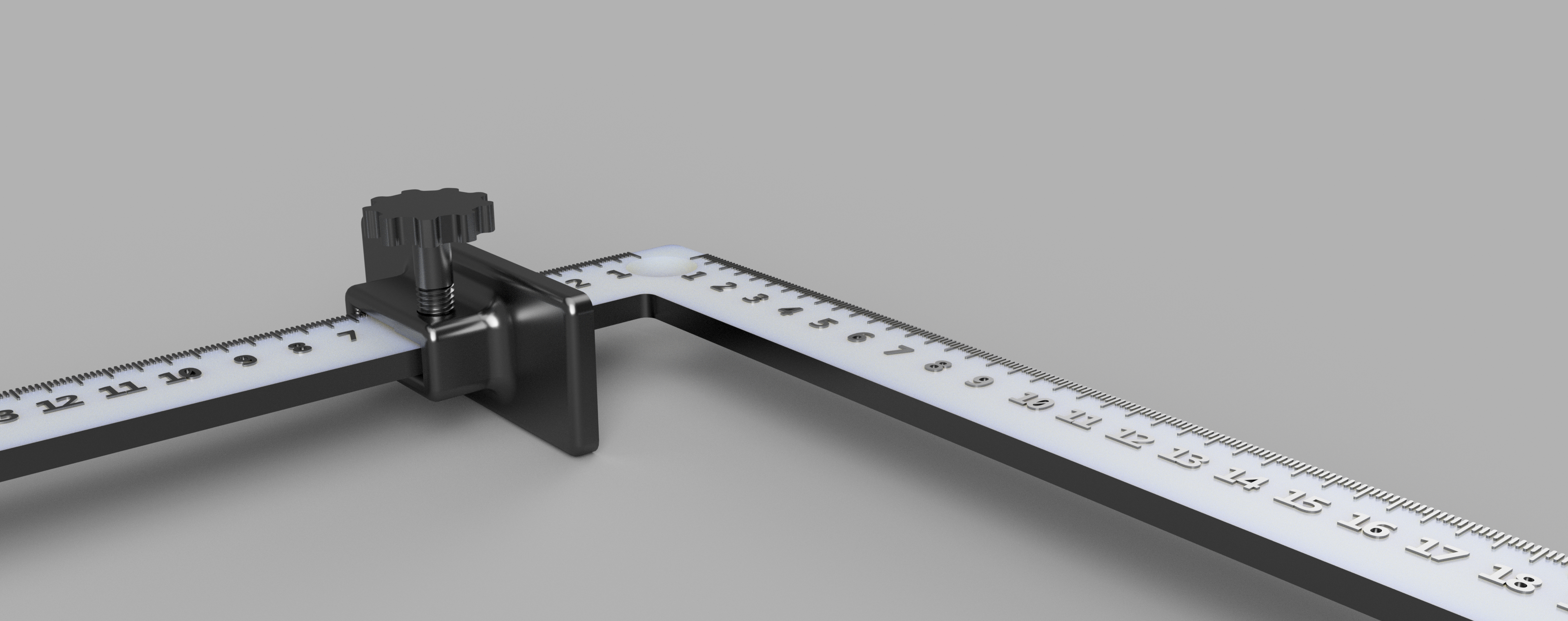 Miniatura 3 do modelo 3D Angle ruler drill guide